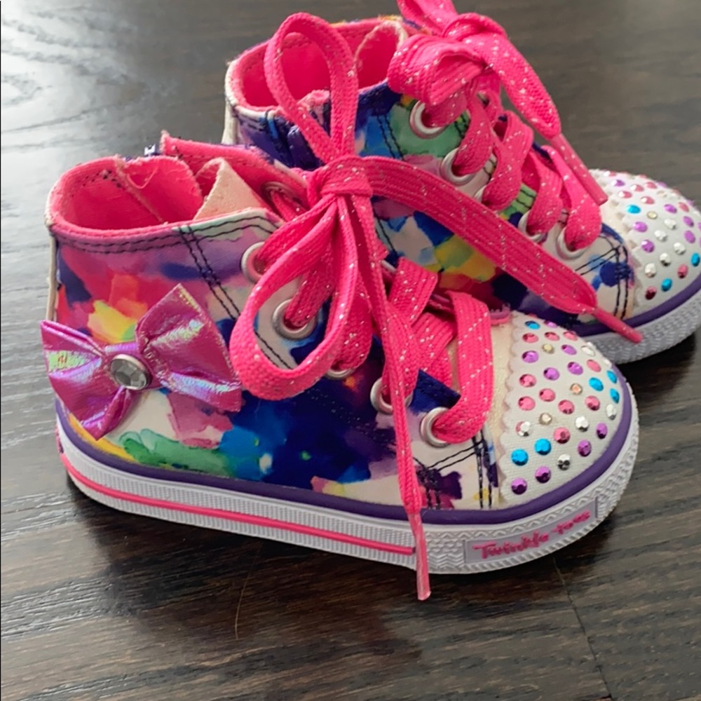 Girls Skechers - Sparkly & Sweet - Light up!